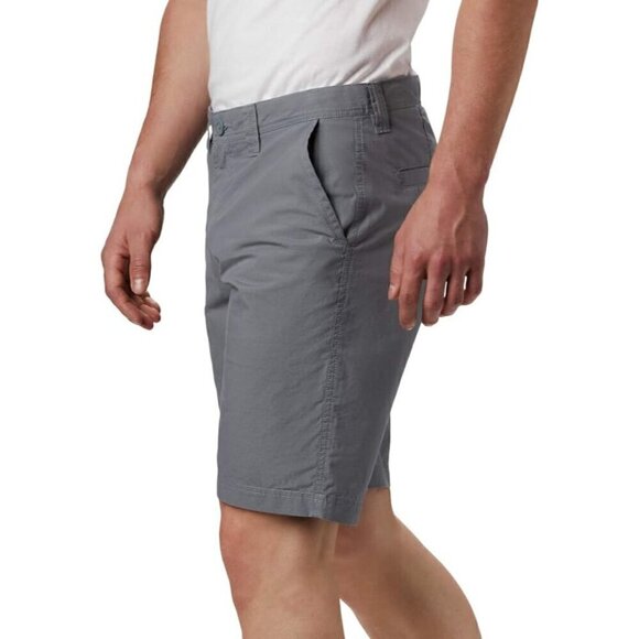 Columbia Washed‎ Out Short, Cotton, Classic Fit Grey Gorpcore Men's Size 34w 10L - Picture 2 of 9
